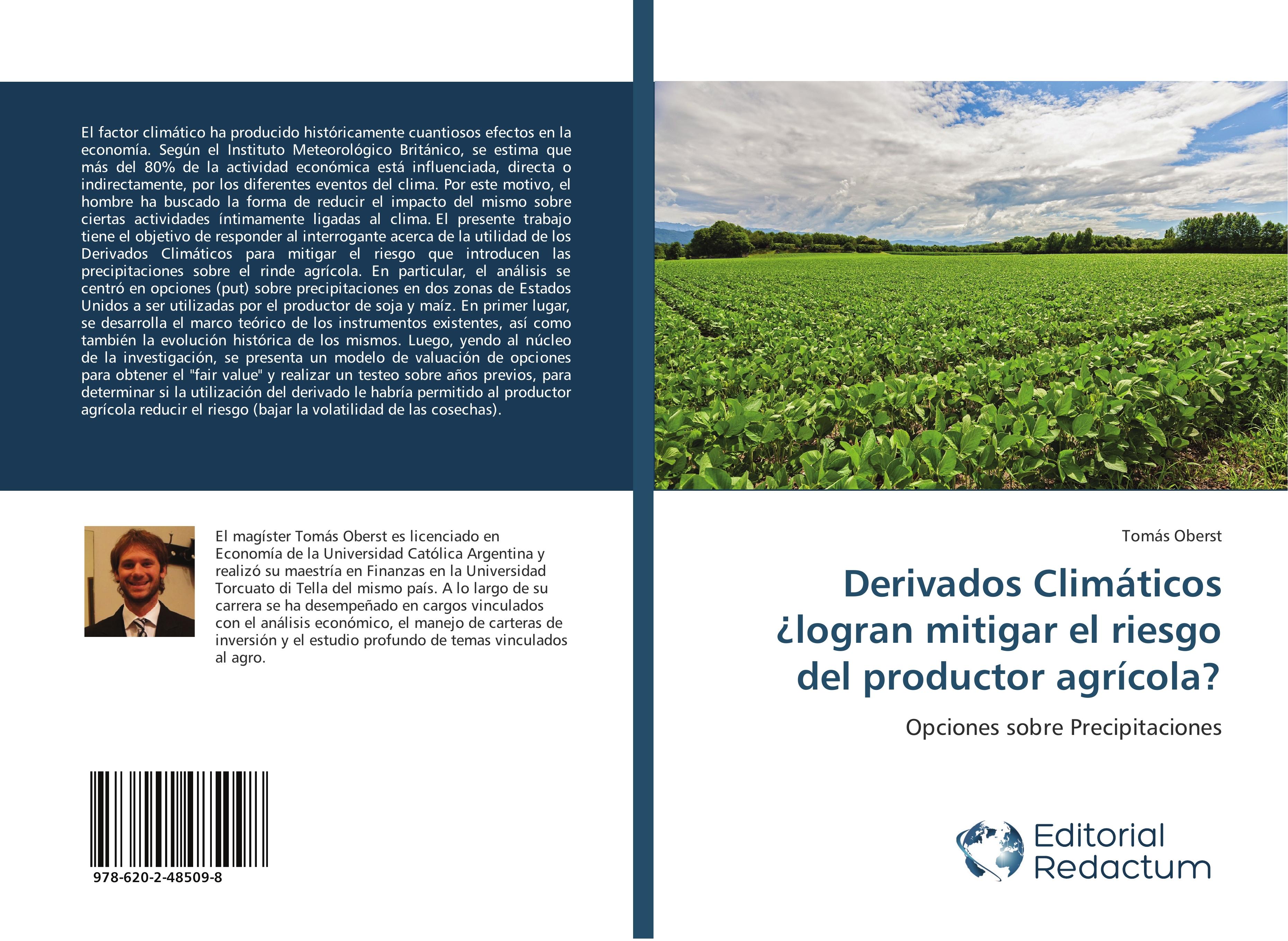 Vorderes Coverbild Derivados Climáticos ¿logran mitigar el riesgo del productor agrícola?