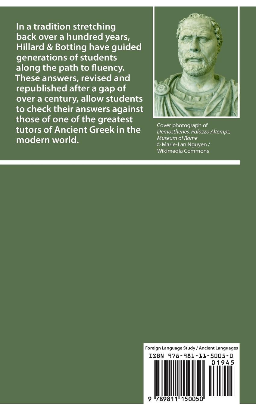 Rückseitencover Key to Hillard and Botting's Elementary Greek Exercises