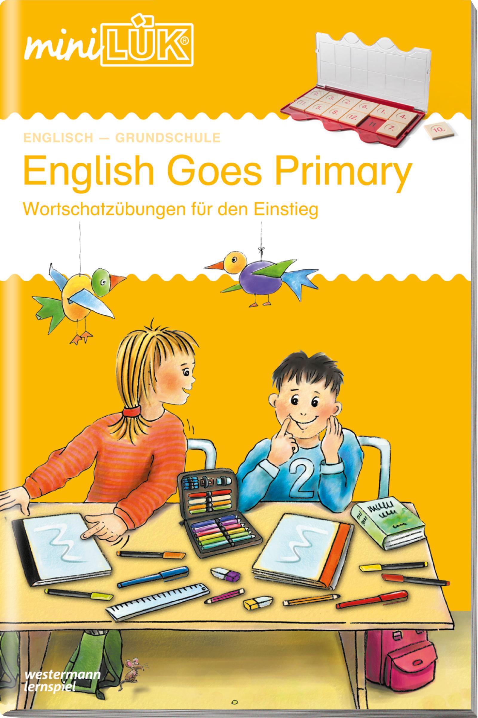 Vorderes Coverbild miniLÜK. English Goes Primary 1