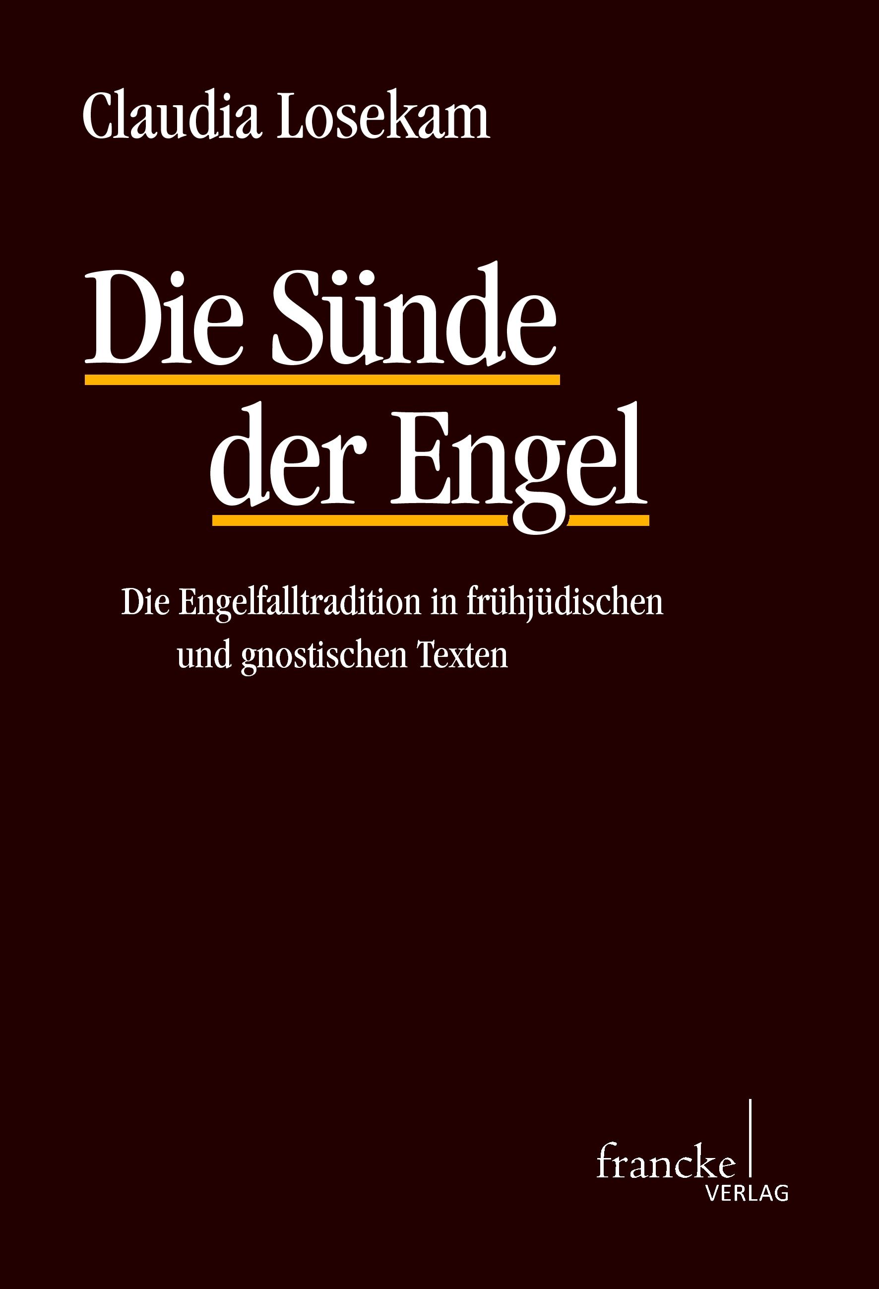 Vorderes Coverbild Die Sünde der Engel