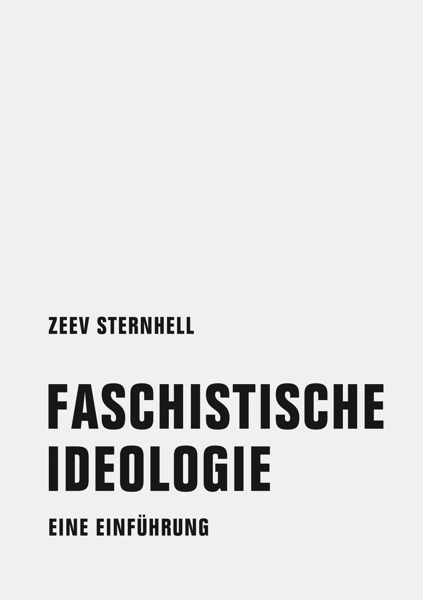 Vorderes Coverbild Faschistische Ideologie