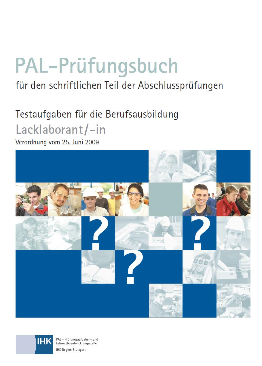 Vorderes Coverbild PAL Prüfungsbuch Lacklaborant/-in (VO 2009)