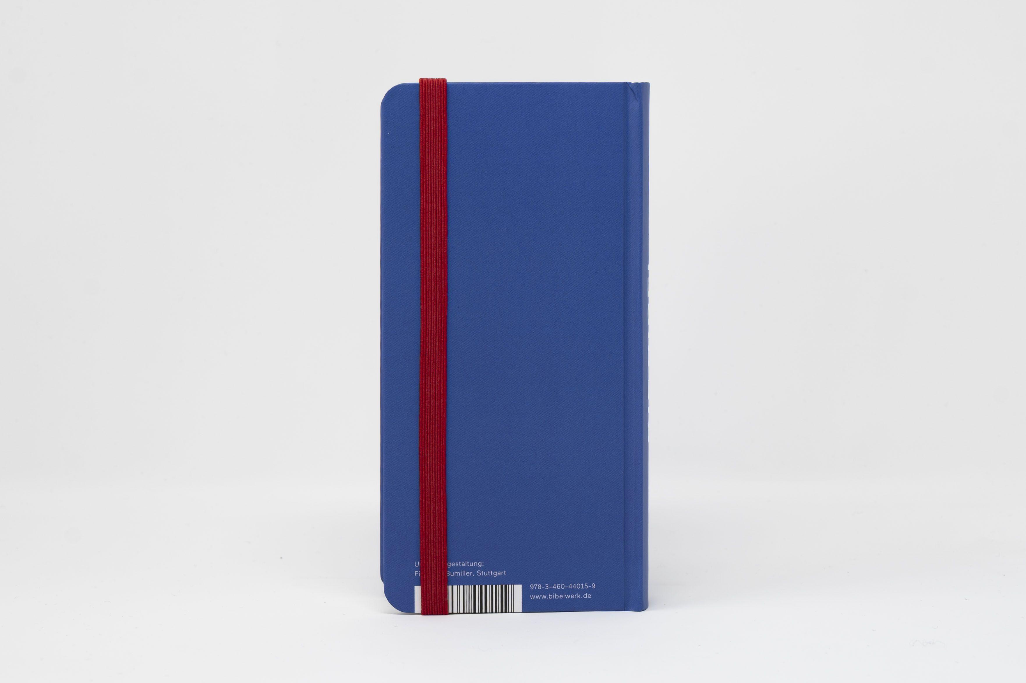 Beispielinhalt (Bild) Die Bibel. Taschenausgabe stripe mit roter loser Gummilitze