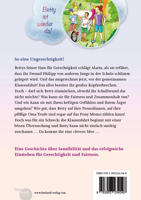 Rückseitencover Wie Betty für Gerechtigkeit sorgt