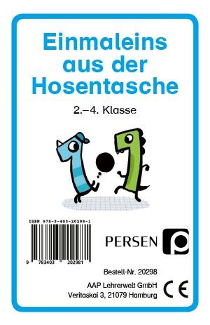 Vorderes Coverbild Einmaleins aus der Hosentasche