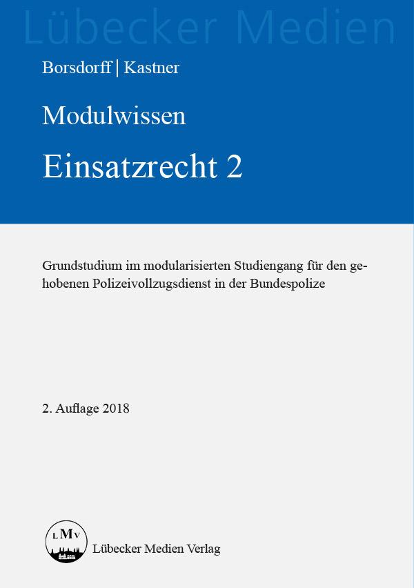 Vorderes Coverbild Modulwissen Einsatzrecht 2
