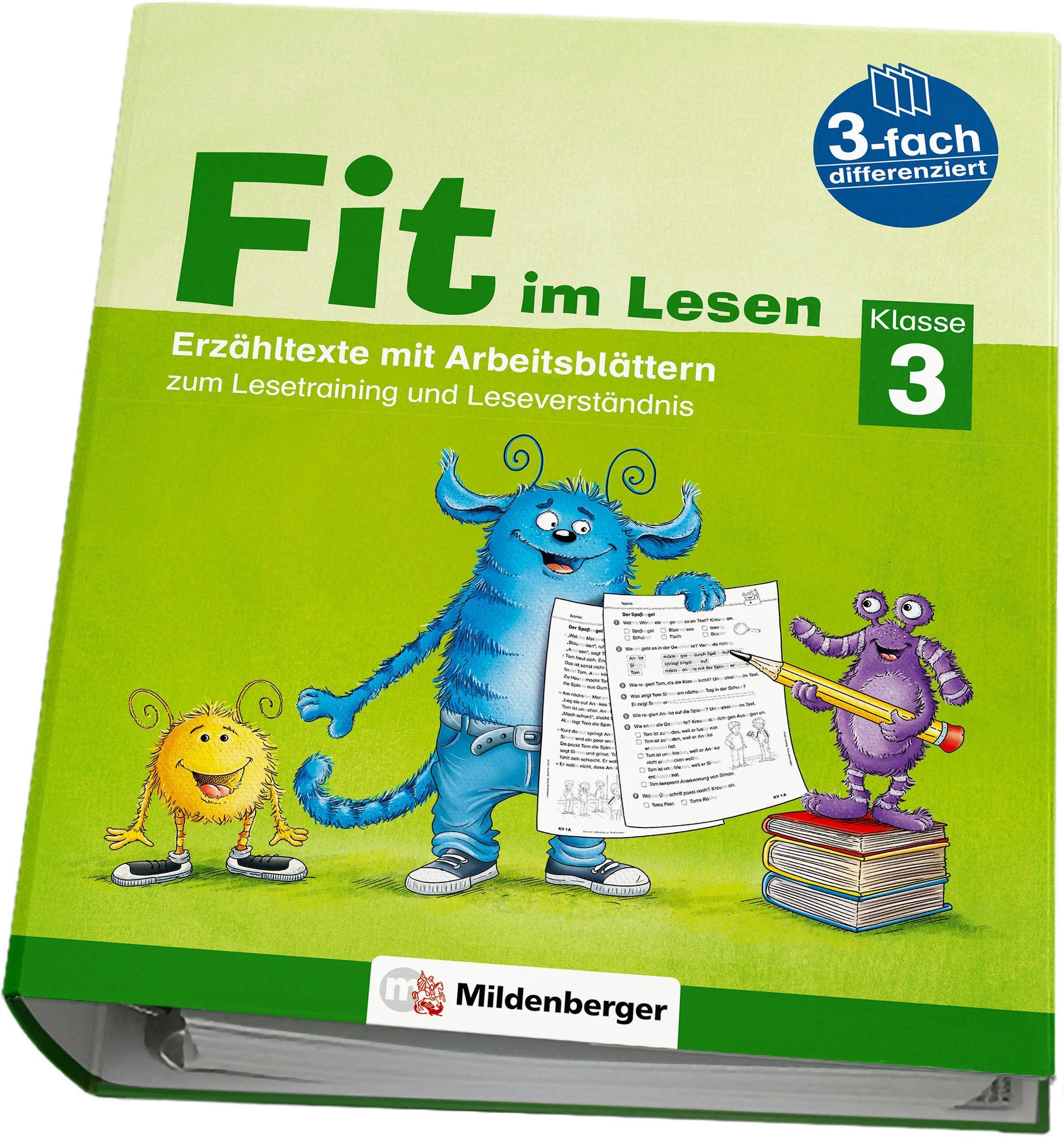 Vorderes Coverbild Fit im Lesen - Erzähltexte, Klasse 3