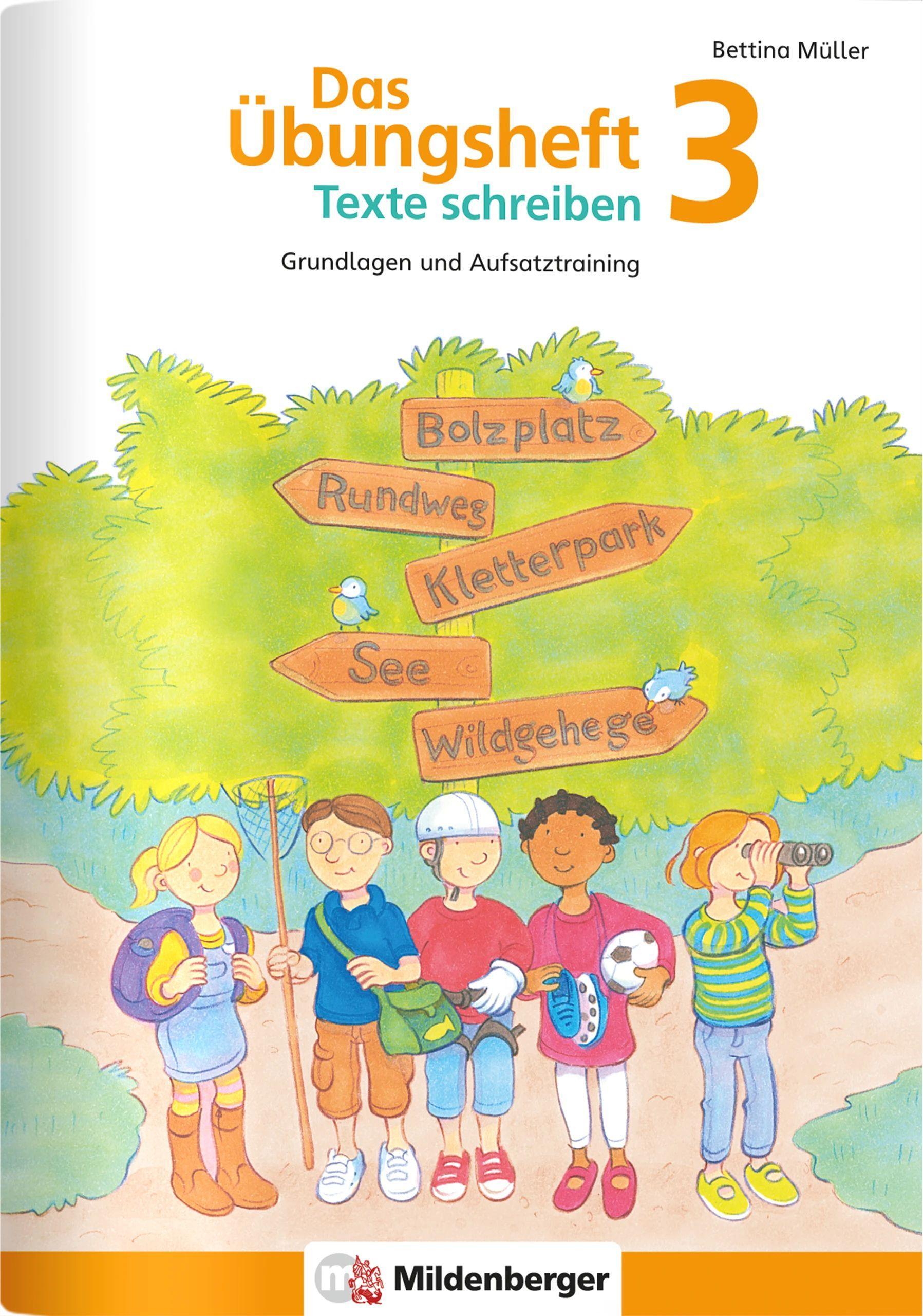 Vorderes Coverbild Das Übungsheft Texte schreiben 3