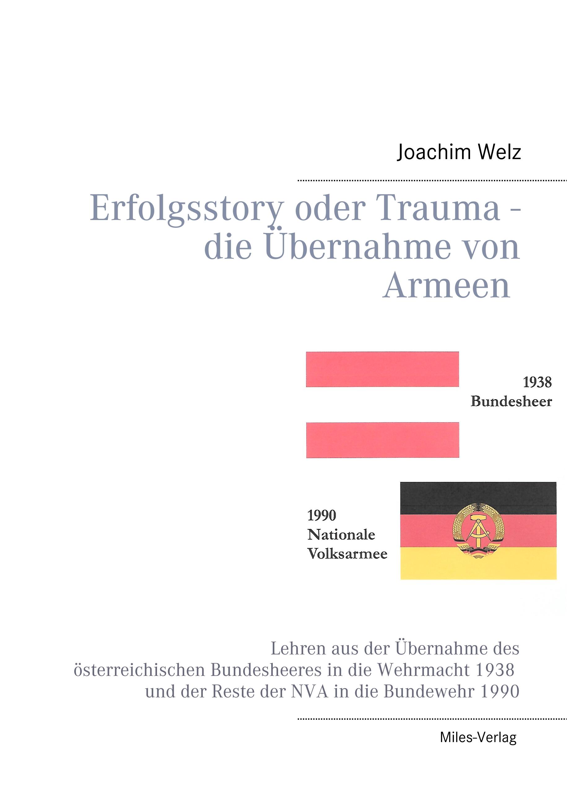 Vorderes Coverbild Erfolgsstory oder Trauma - die Übernahme von Armeen