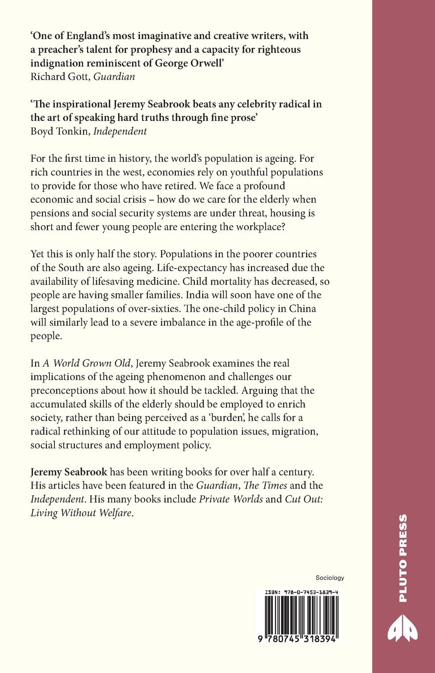 Rückseitencover A World Growing Old