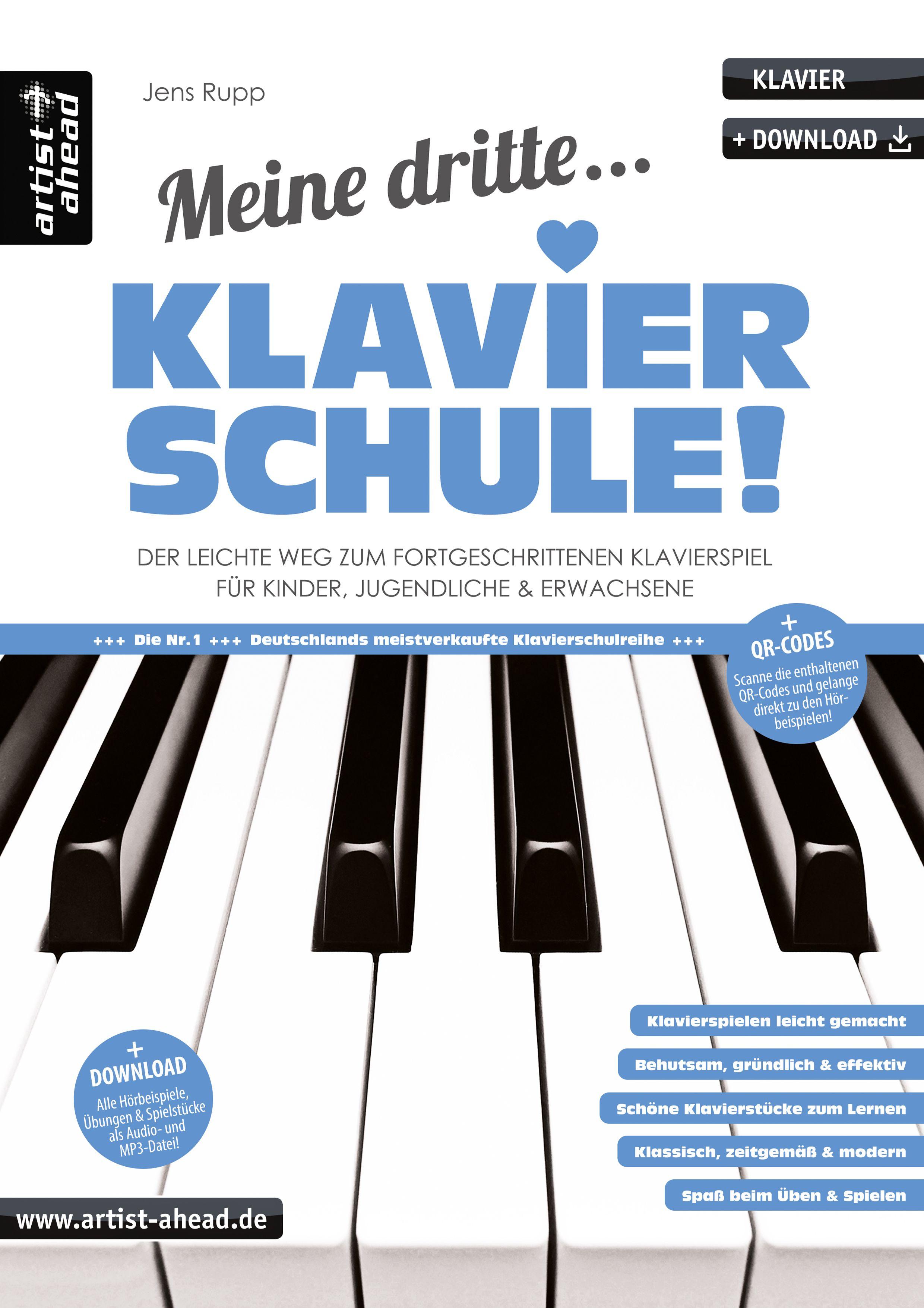 Vorderes Coverbild Meine dritte Klavierschule!