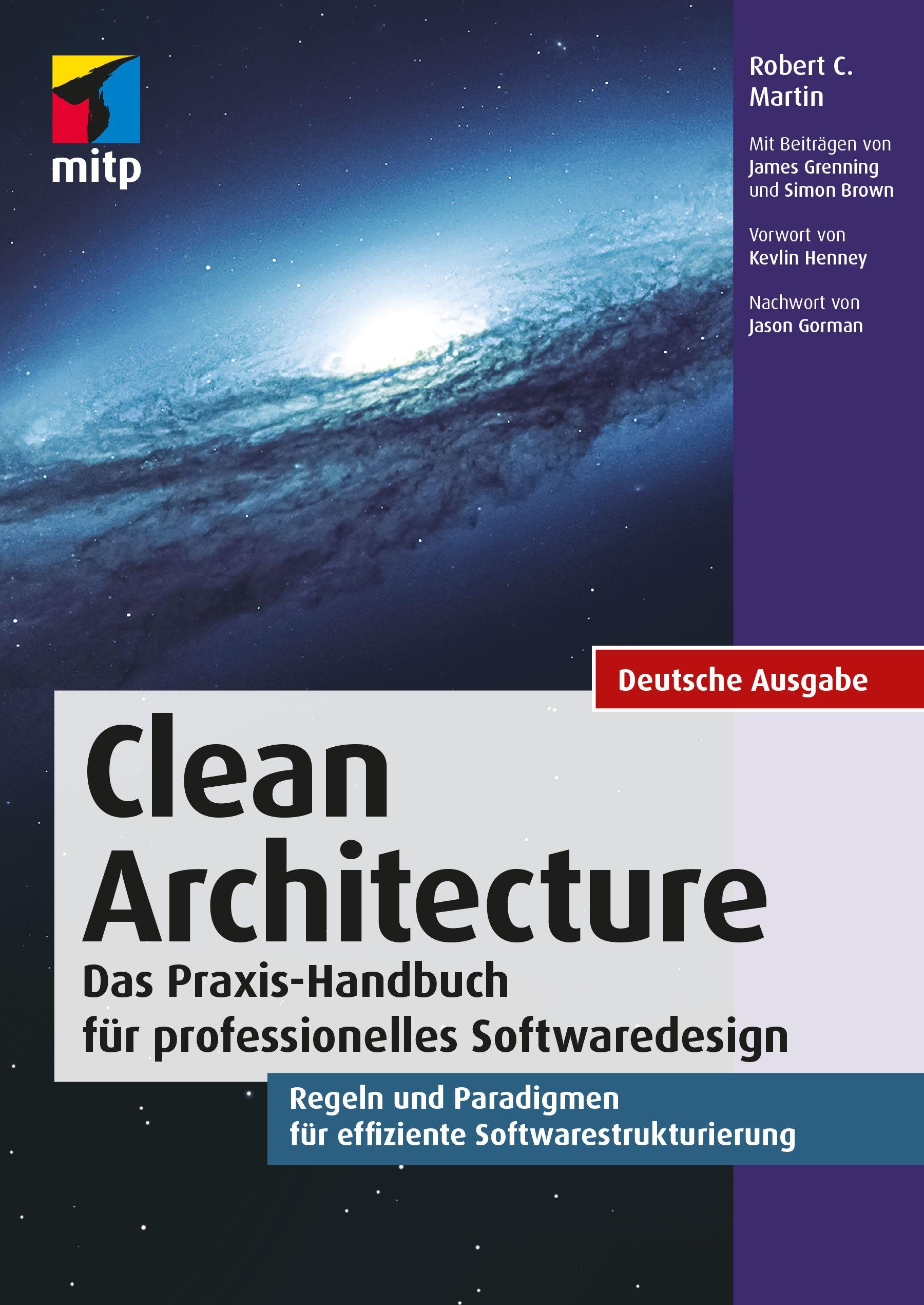Vorderes Coverbild Clean Architecture
