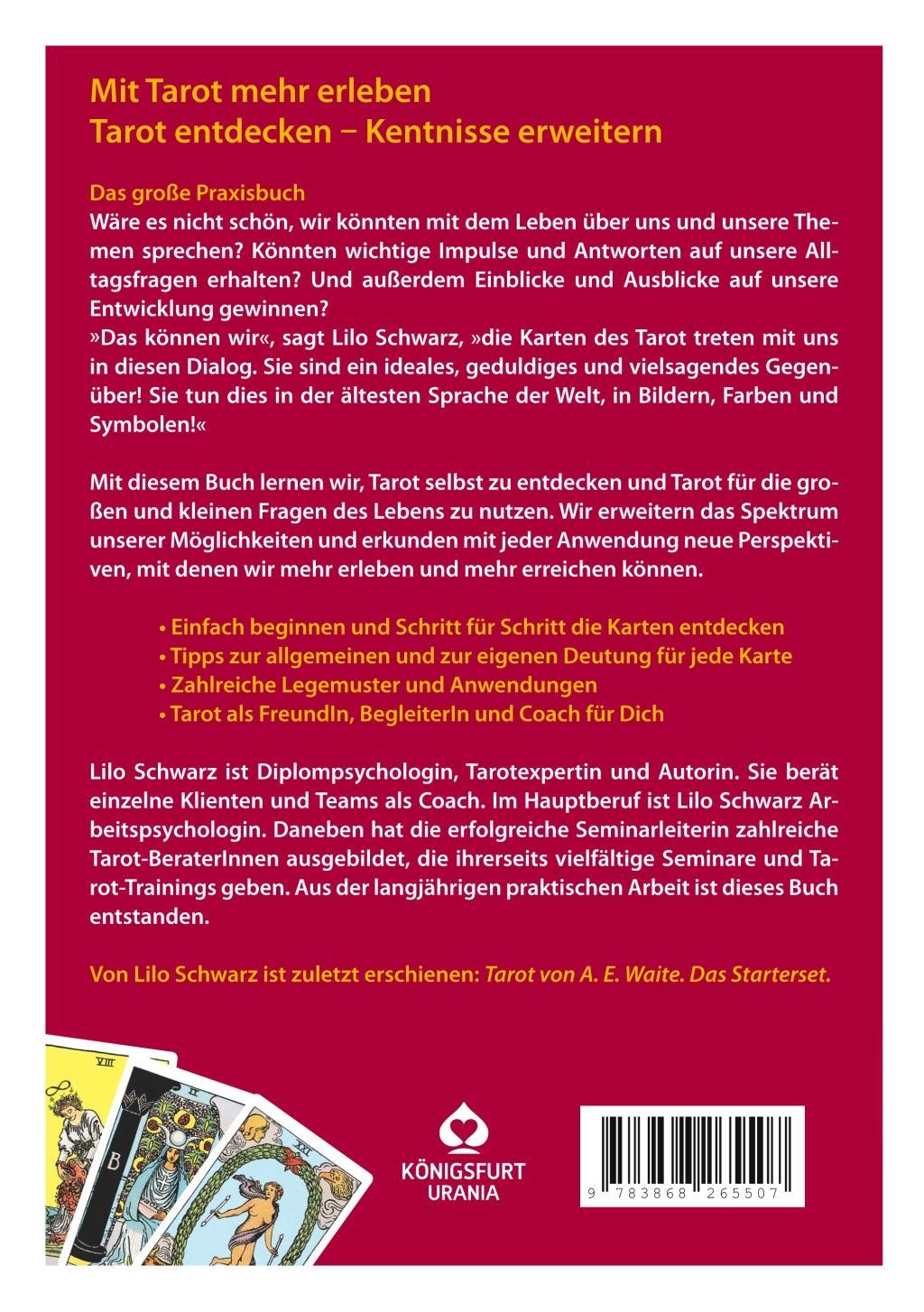 Beispielinhalt (Bild) Das große Tarot-Praxisbuch