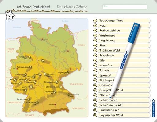 Vorderes Coverbild Ich kenne Deutschland - Deutschlands Gebirge