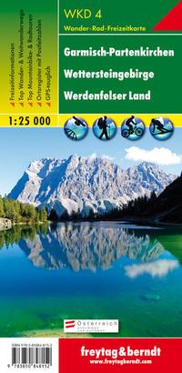 Vorderes Coverbild Garmisch-Partenkirchen: Wettersteingebirge, Werdenfelser Land 1 : 25 000