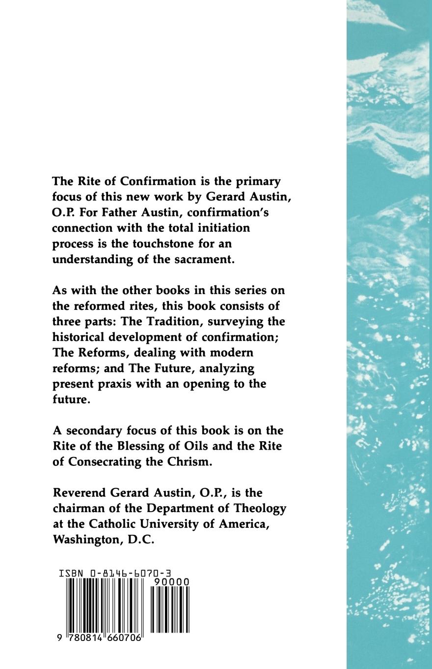 Rückseitencover The Rite of Confirmation