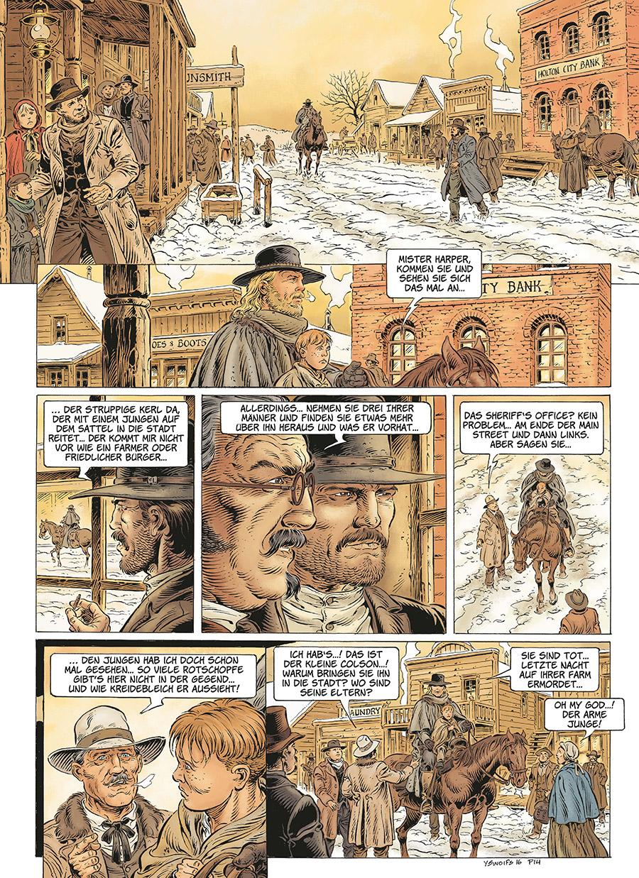 Beispielinhalt (Bild) Lonesome 01. Die Spur des Predigers