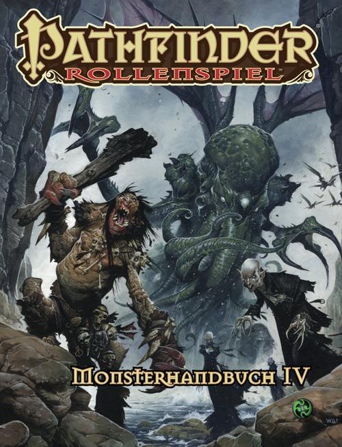 Vorderes Coverbild Pathfinder Monsterhandbuch 4 Taschenbuch