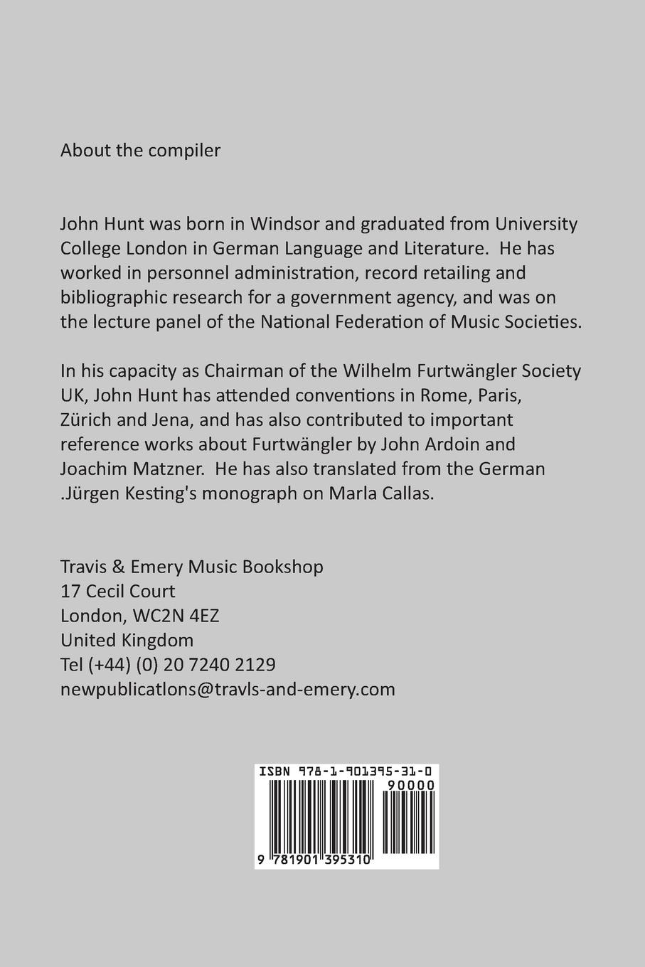 Rückseitencover Philharmonic Autocrat the Discography of Herbert von Karajan (1908-1989).  4th edition.