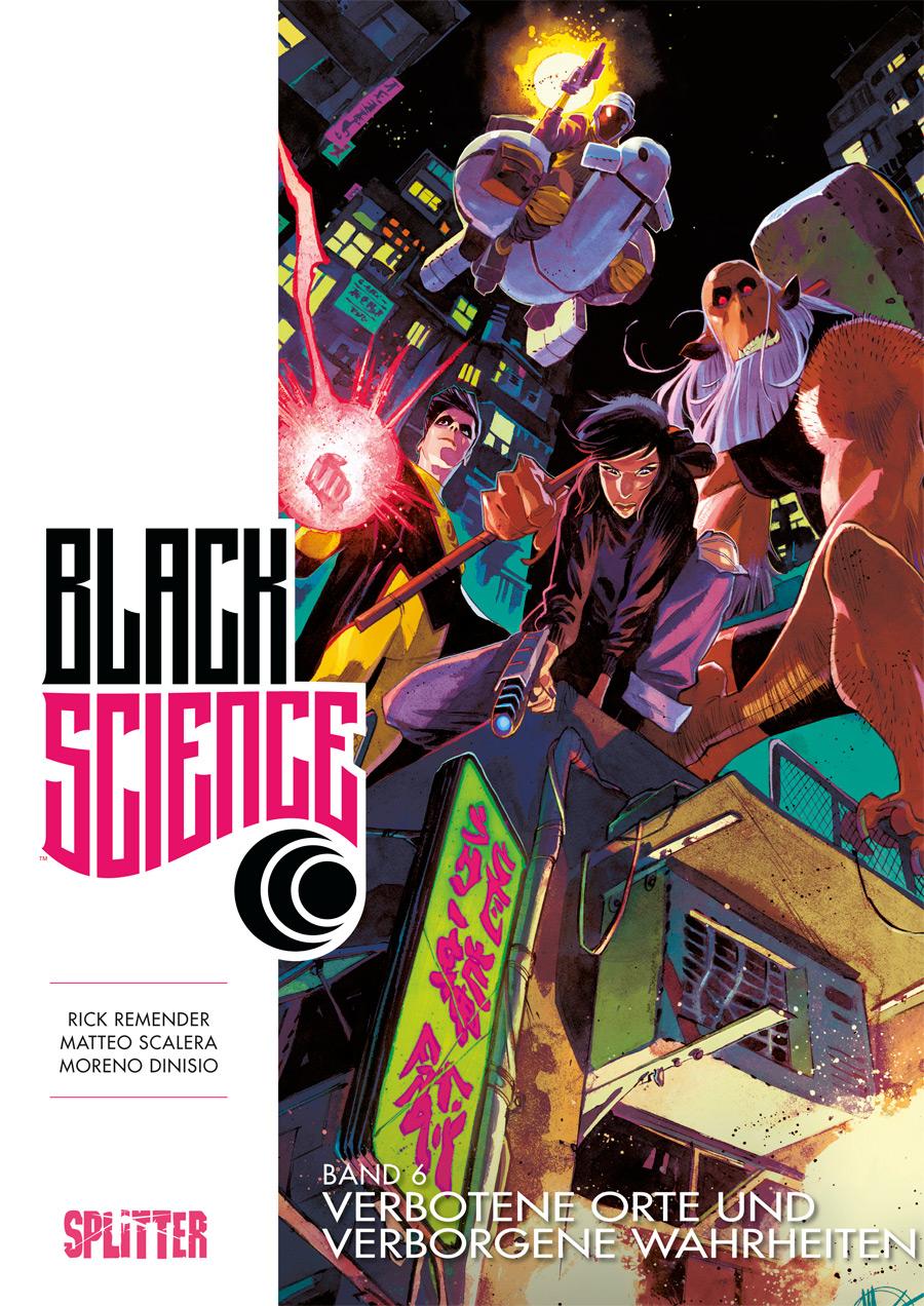 Vorderes Coverbild Black Science. Band 6