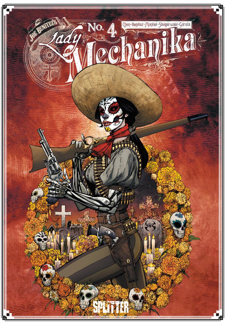 Vorderes Coverbild Lady Mechanika 04. La dama de la muerte