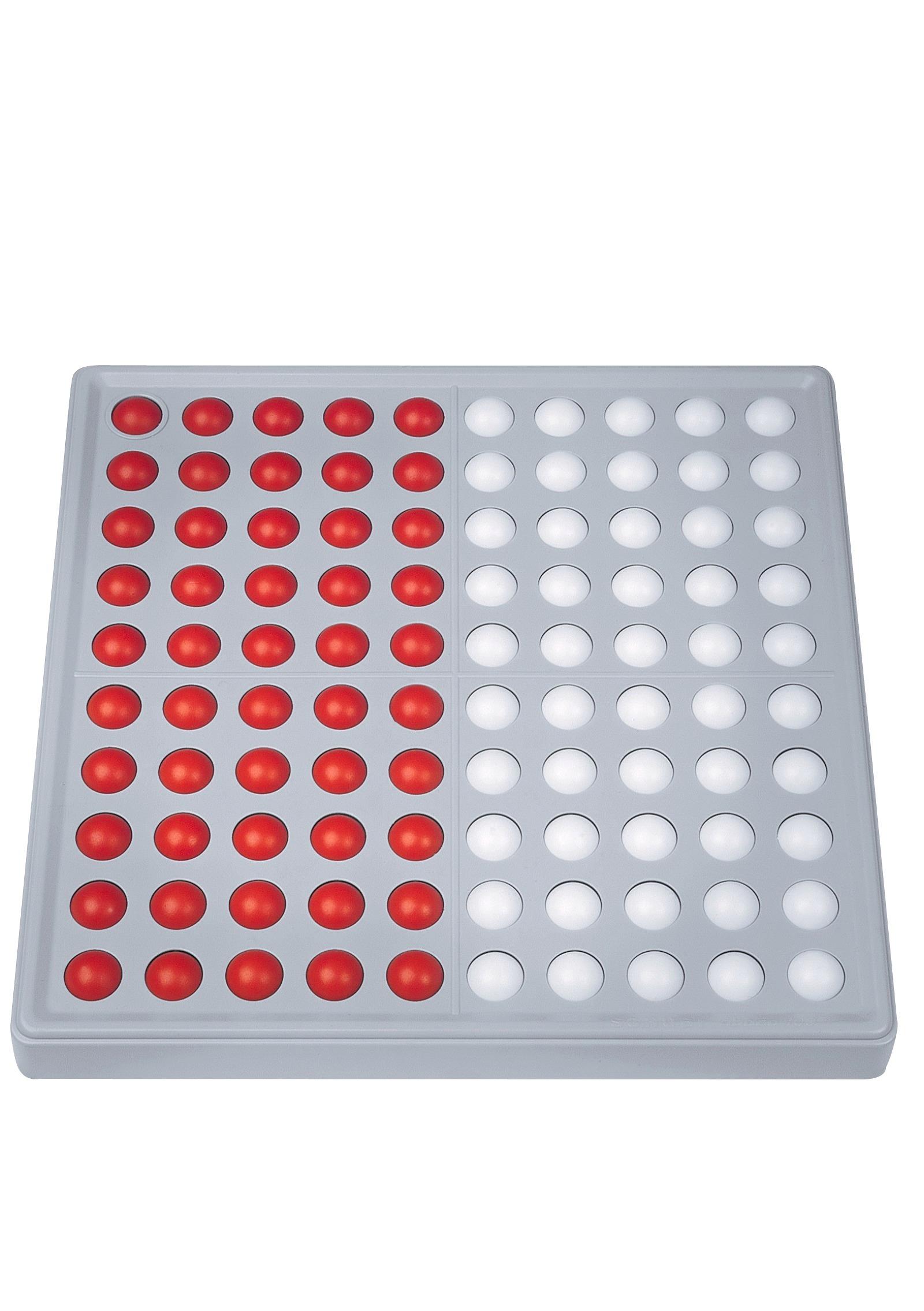 Vorderes Coverbild SCHUBI Abaco 100. Modell B 5/5 Kugeln (rot/weiß)