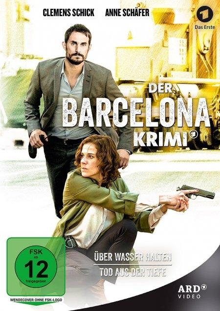 Vorderes Coverbild Der Barcelona Krimi - Über Wasser halten & Tod aus der Tiefe