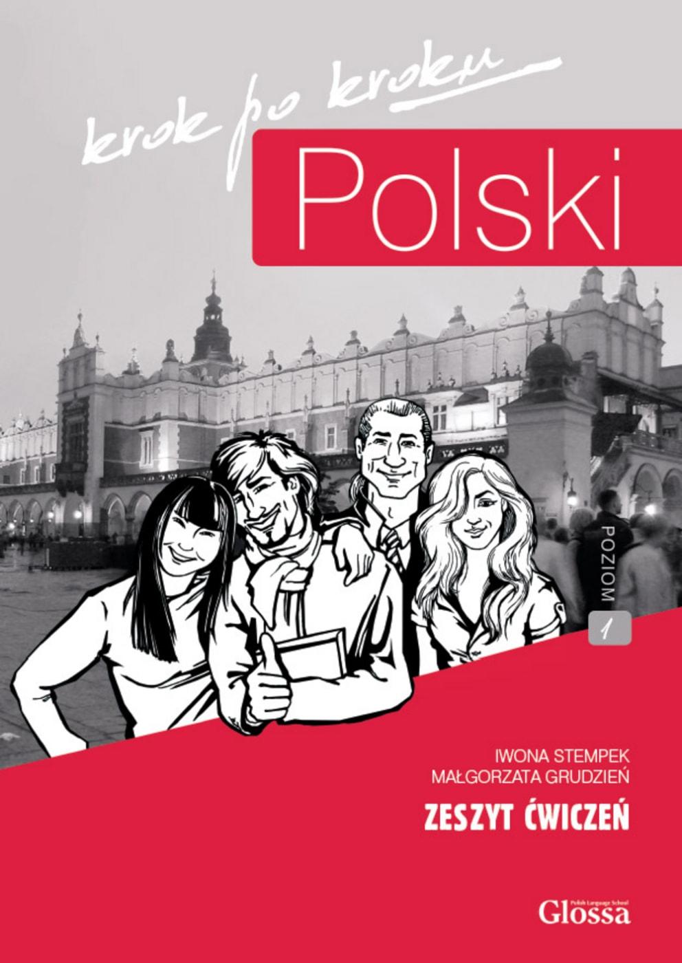 Vorderes Coverbild POLSKI krok po kroku 1. Übungsbuch + MP3 CD