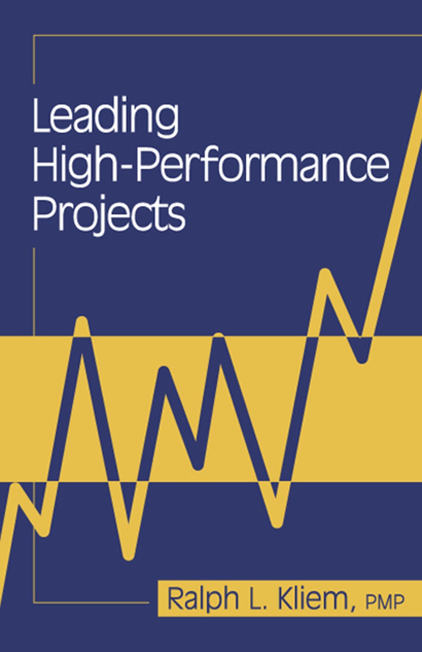 Vorderes Coverbild Leading High-Performance Projects