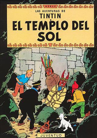 Vorderes Coverbild Tintín: El templo del sol
