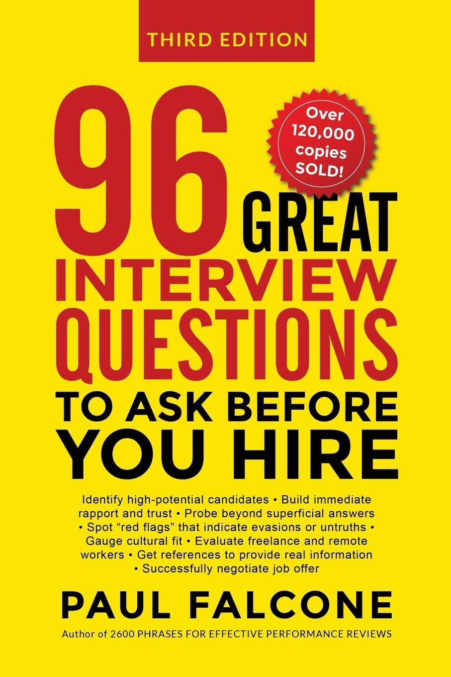 Vorderes Coverbild The 96 Great Interview Questions to Ask Before You Hire