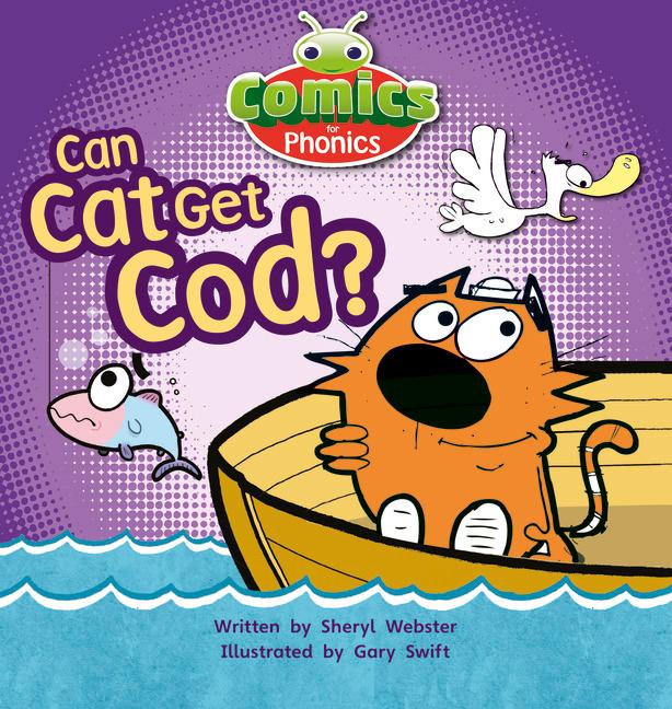 Vorderes Coverbild Bug Club Comics for Phonics Reception Phase 2 Set 04 Can Cat Get Cod?