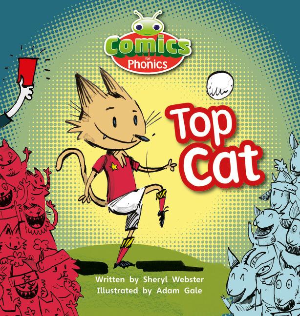 Vorderes Coverbild Bug Club Phonics Comics for Phonics Reception Phase 2 Set 04 Top Cat