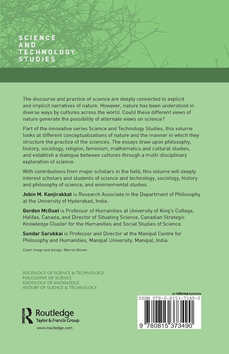 Rückseitencover Science and Narratives of Nature