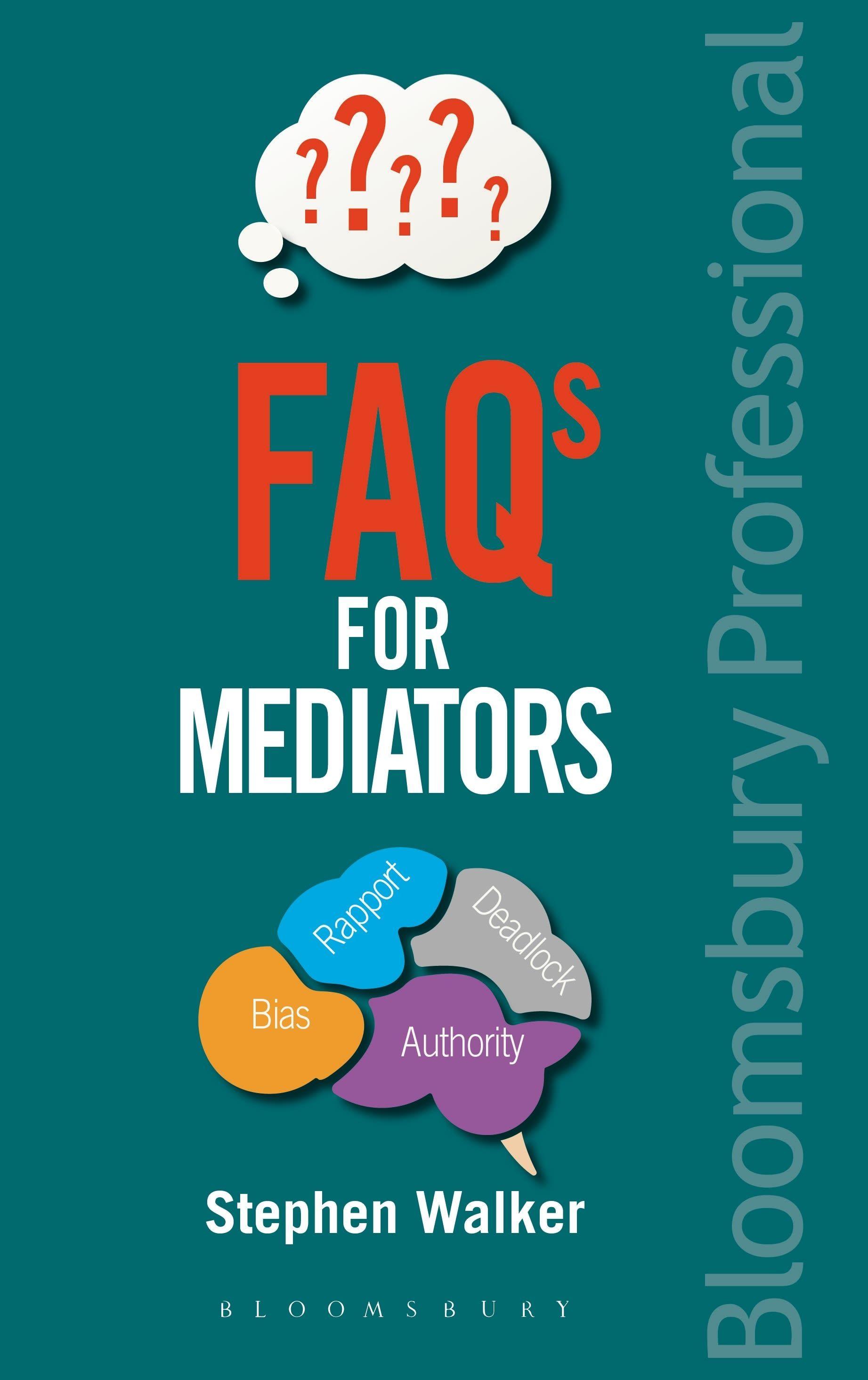 Vorderes Coverbild FAQs for Mediators