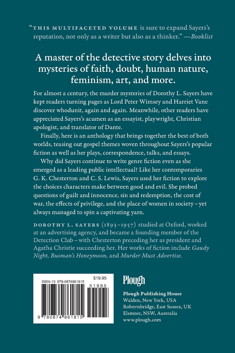 Rückseitencover The Gospel in Dorothy L. Sayers