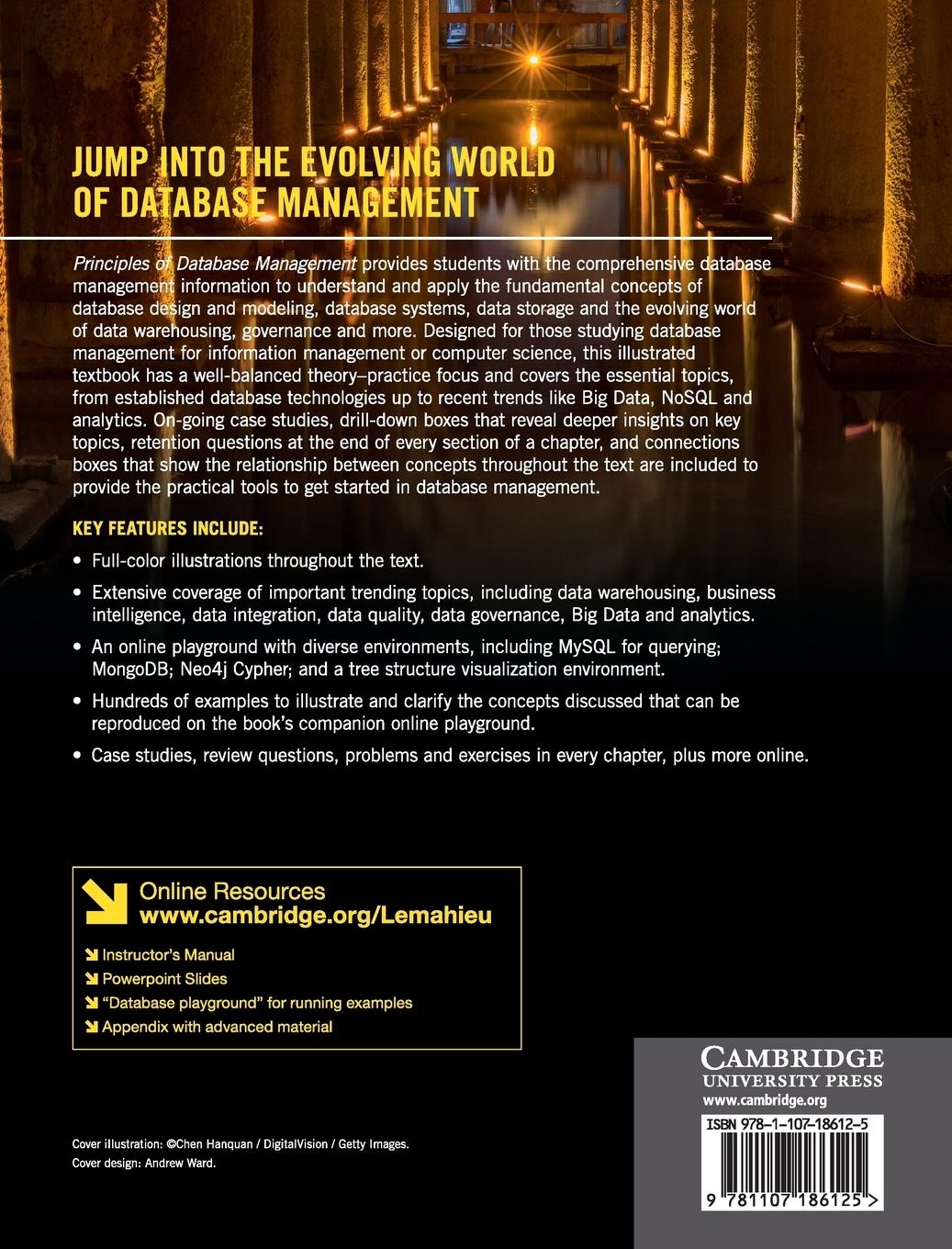 Rückseitencover Principles of Database Management