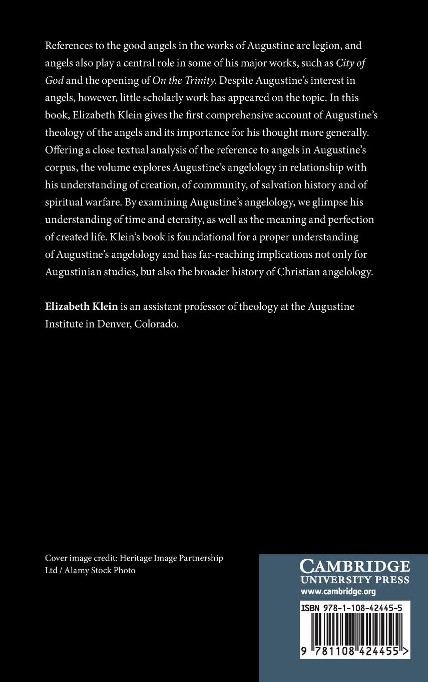 Rückseitencover Augustine's Theology of Angels
