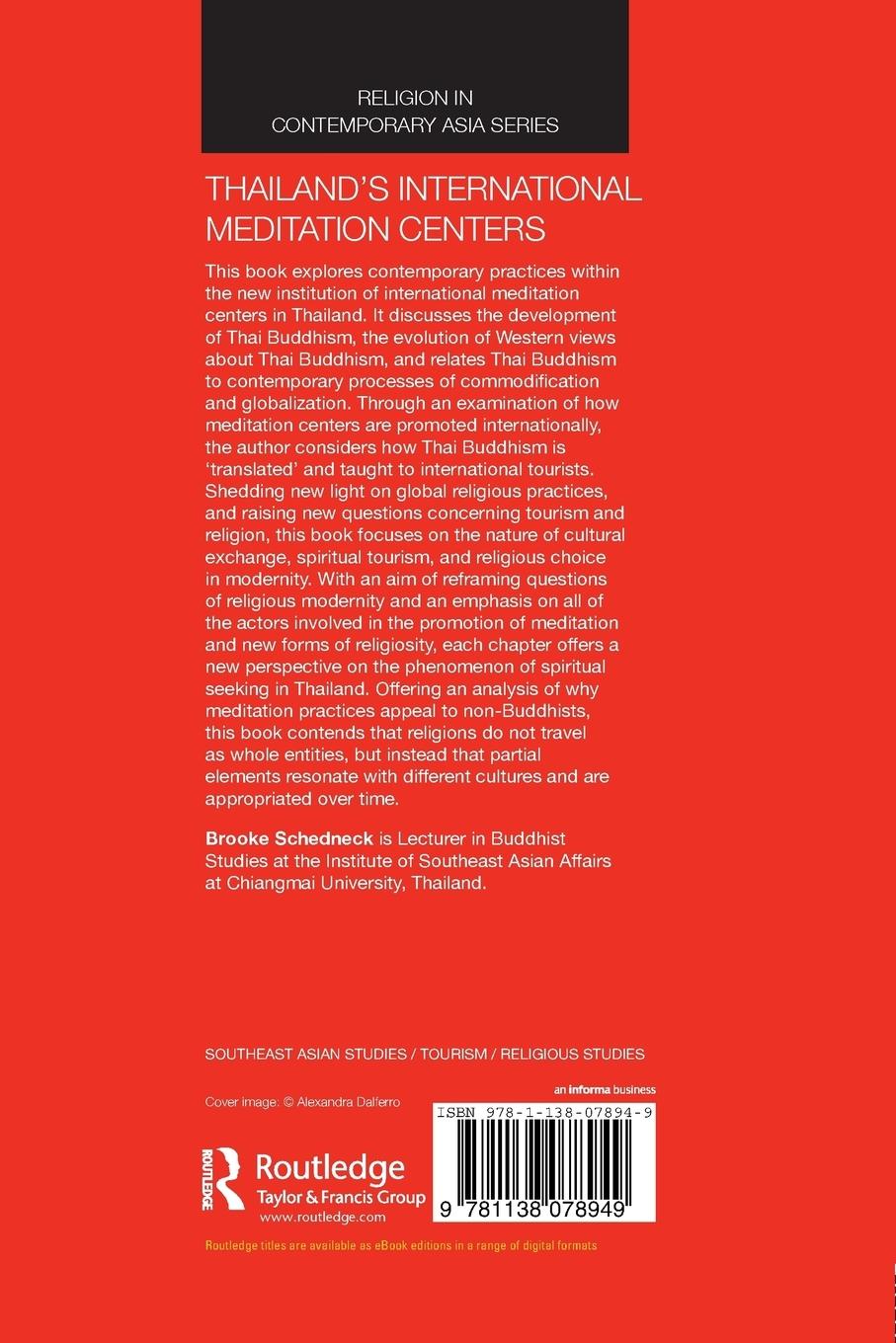 Rückseitencover Thailand's International Meditation Centers