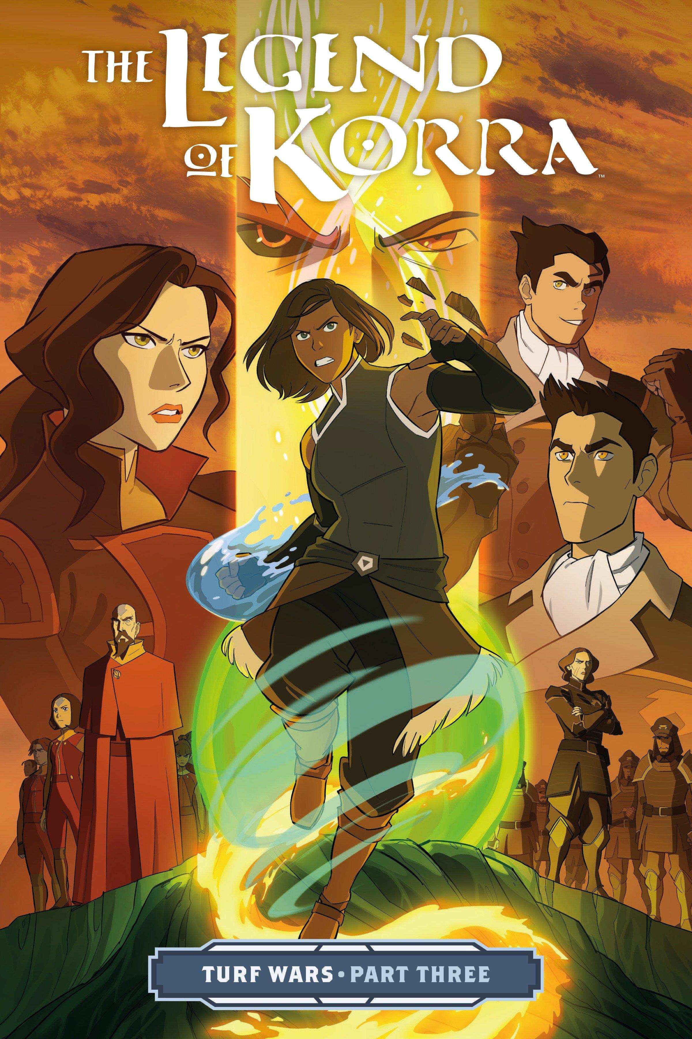 Vorderes Coverbild The Legend of Korra: Turf Wars Part Three