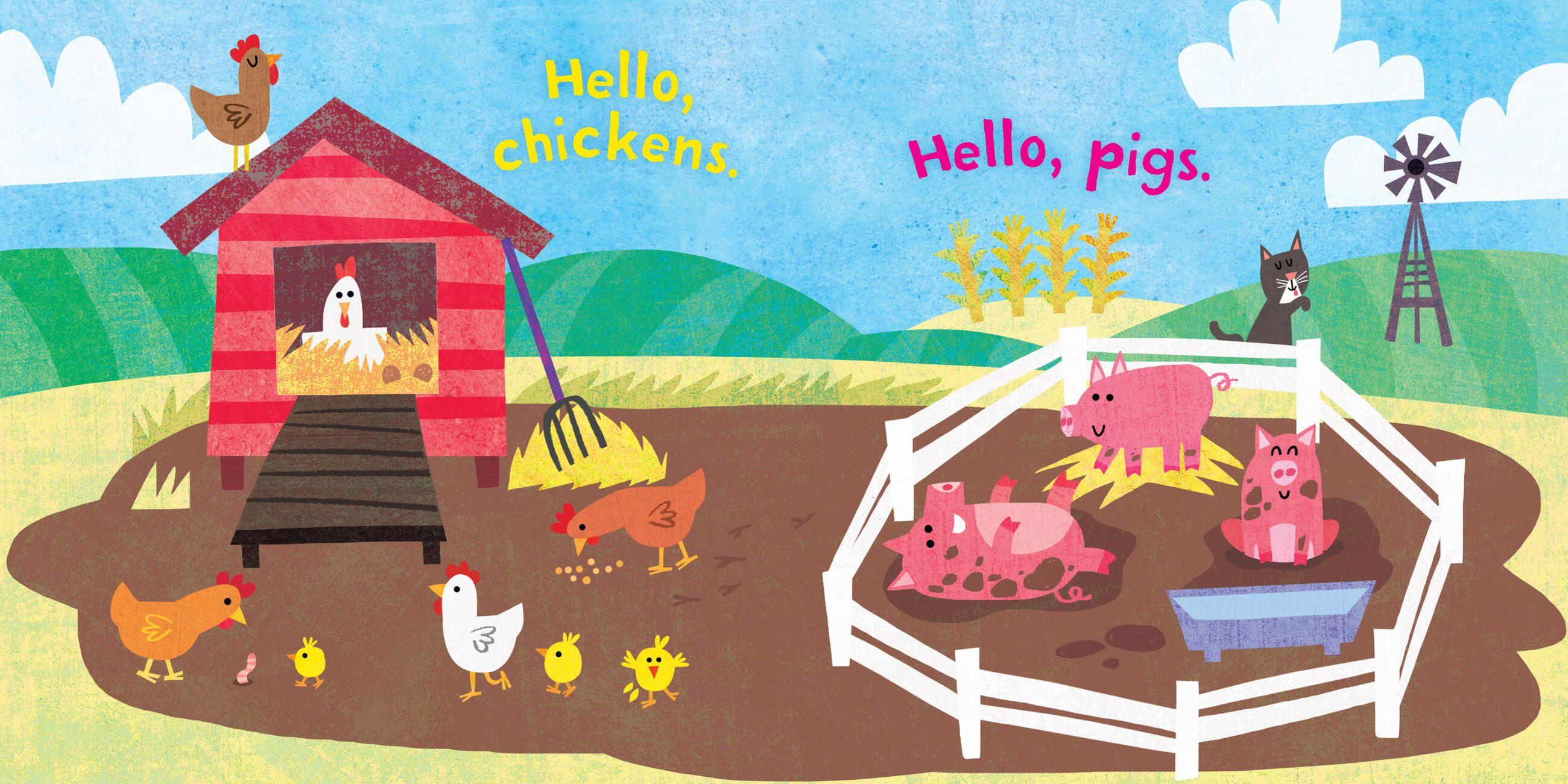 Beispielinhalt (Bild) Indestructibles: Hello, Farm!