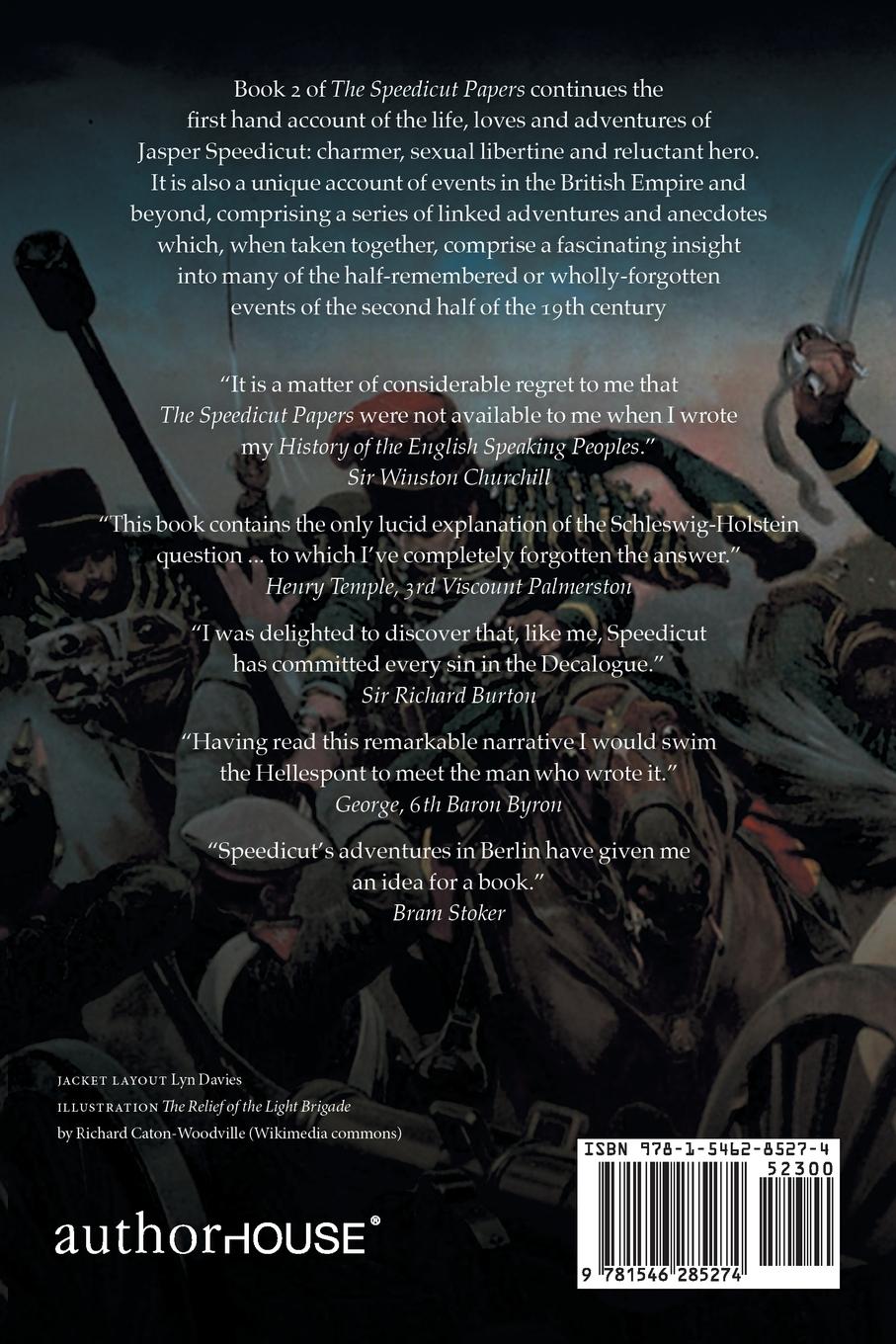Rückseitencover The Speedicut Papers Book 2 (1848-1857)