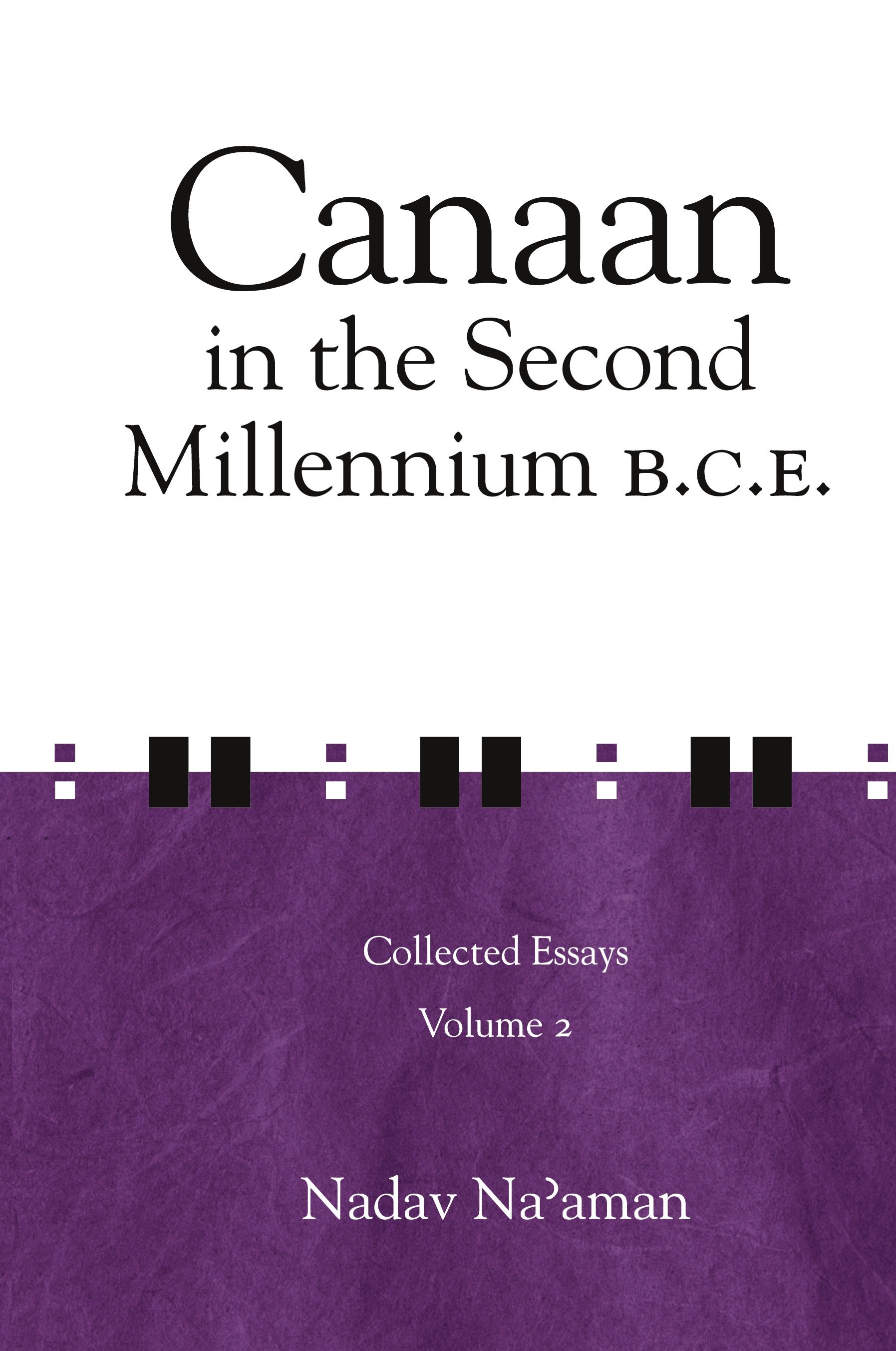 Vorderes Coverbild Canaan in the Second Millennium B.C.E.