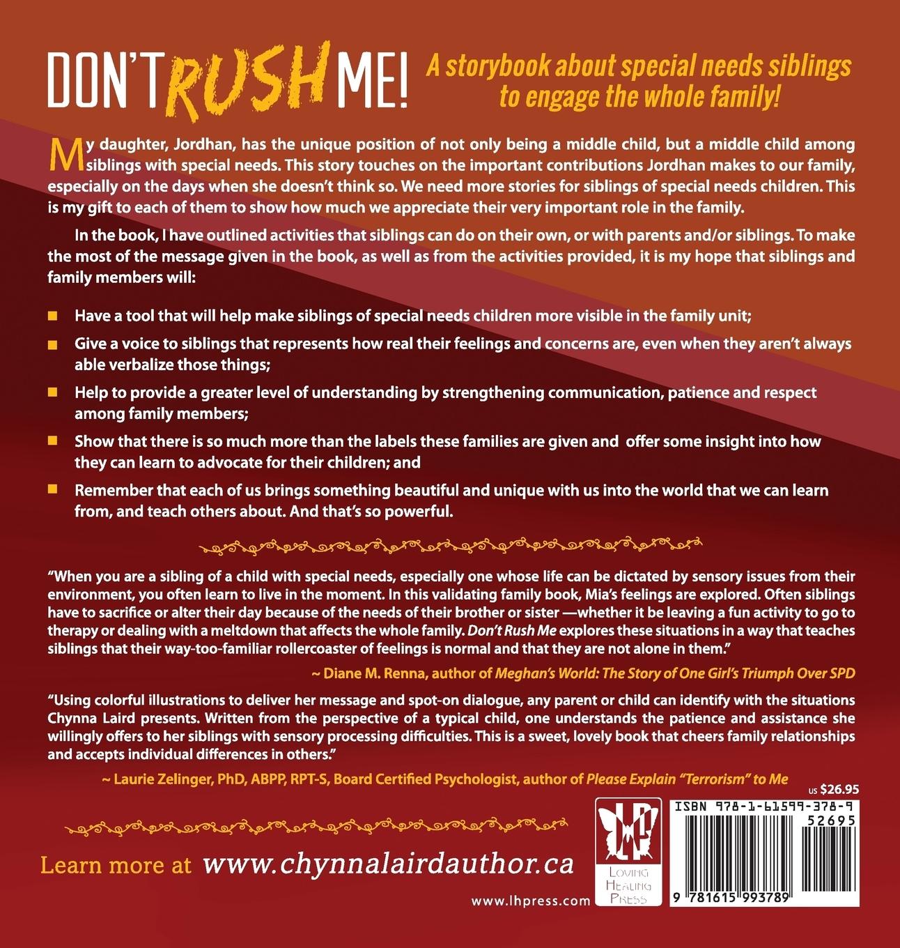 Rückseitencover Don't Rush Me!