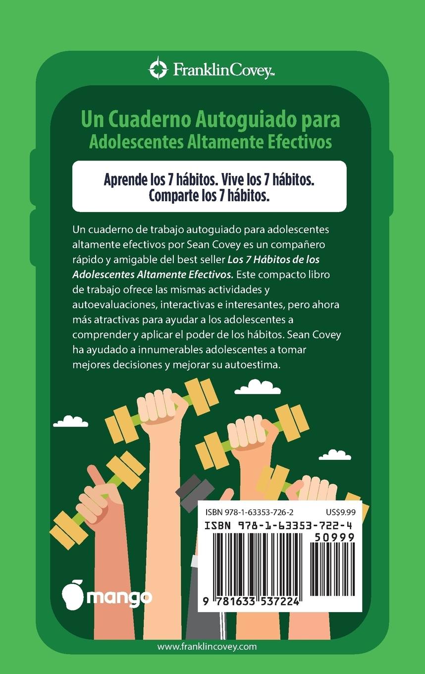 Rückseitencover Un Cuaderno Autoguiado Para Adolescentes Altamente Efectivos