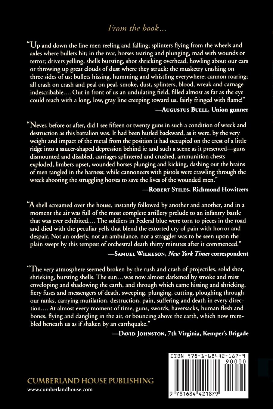 Rückseitencover The Artillery of Gettysburg