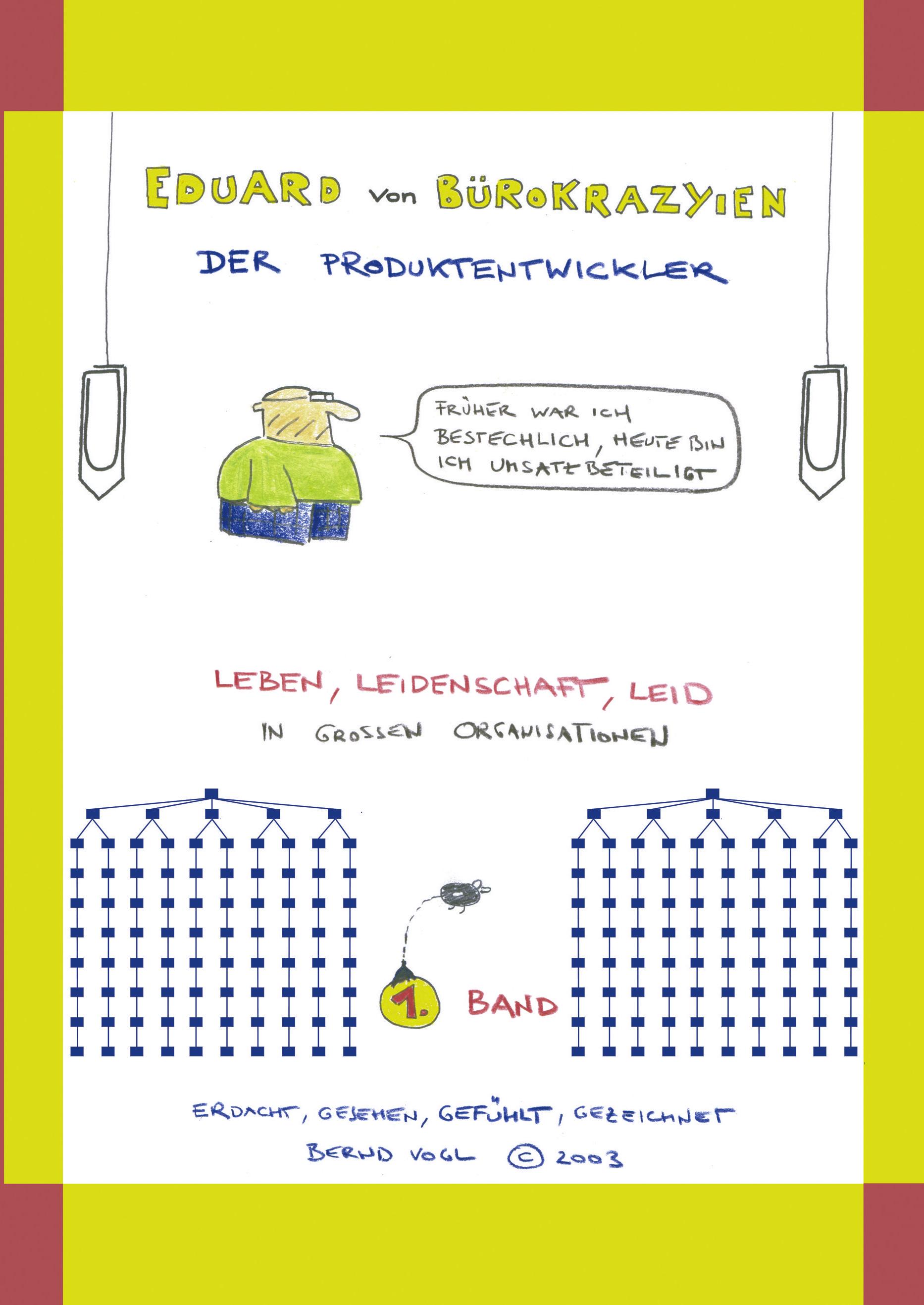 Vorderes Coverbild Eduard von Bürokrazyien