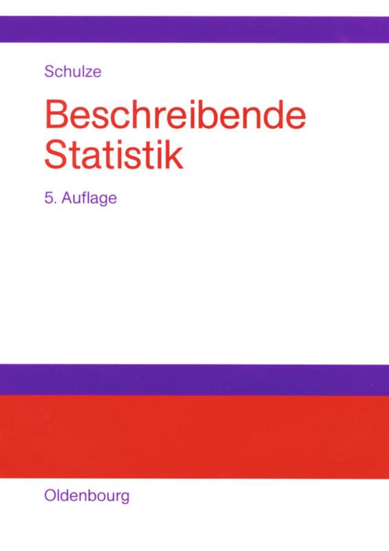 Vorderes Coverbild Beschreibende Statistik