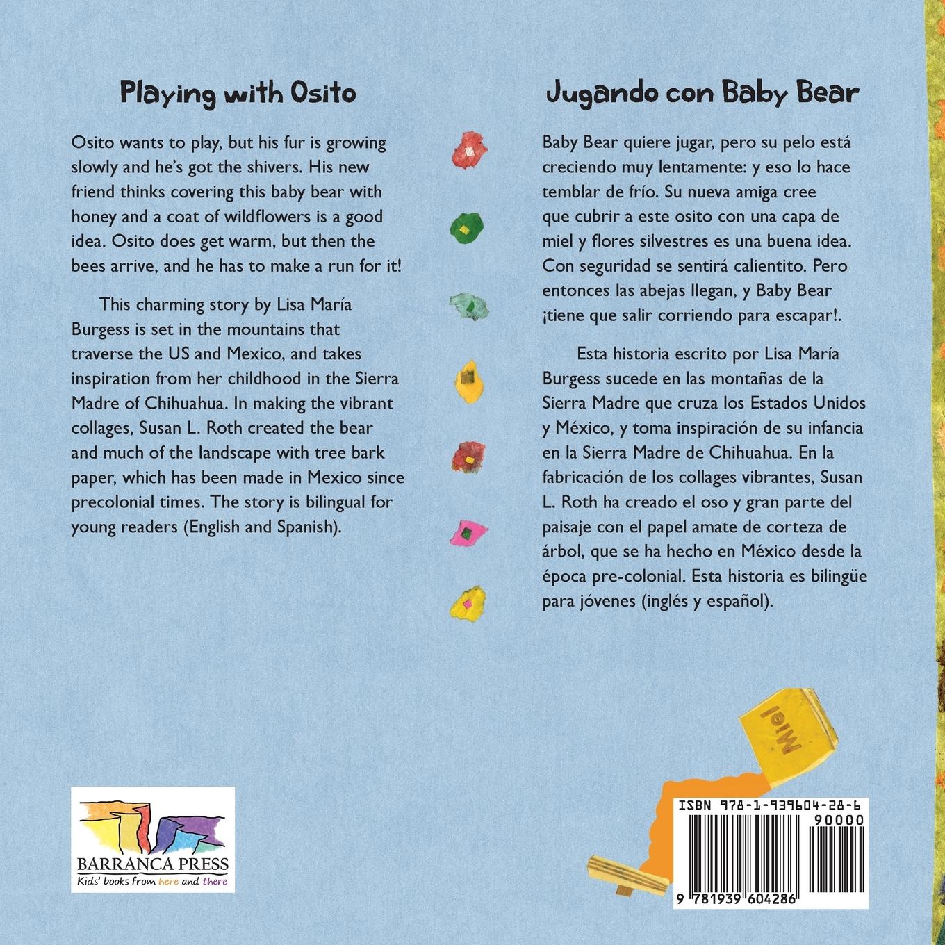 Rückseitencover Playing with Osito Jugando con Baby Bear