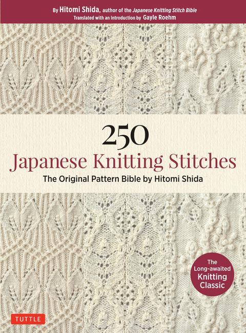 Vorderes Coverbild 250 Japanese Knitting Stitches